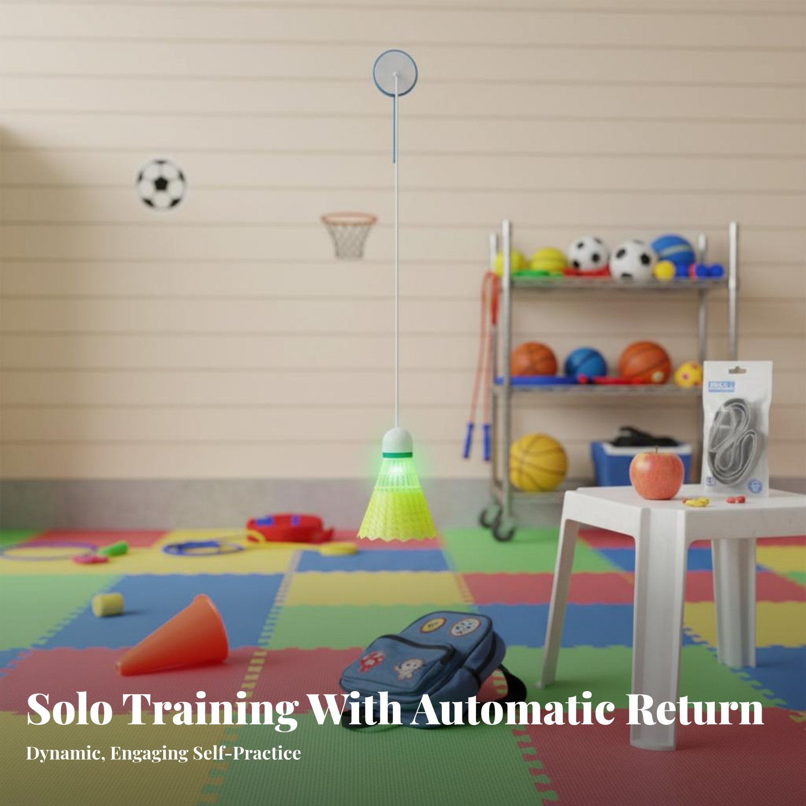 Return Badminton Practice Tool - Sports Equipment For Badminton ulasan dan harga