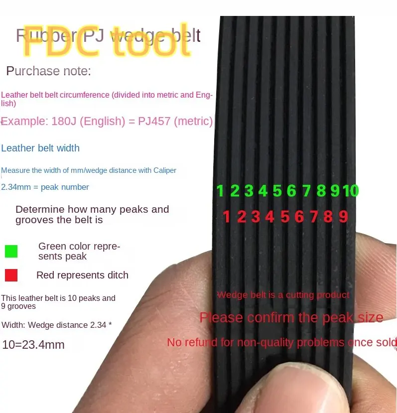 400J Drive Belt Ribs Belt for  - Sports Equipment Dryer ulasan dan harga