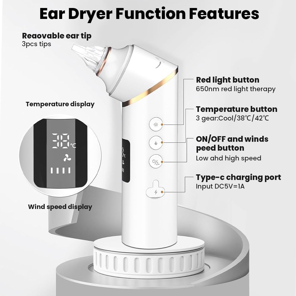 Low Noise Electronic Ear Dryer - Sports Equipment Dryer ulasan dan harga