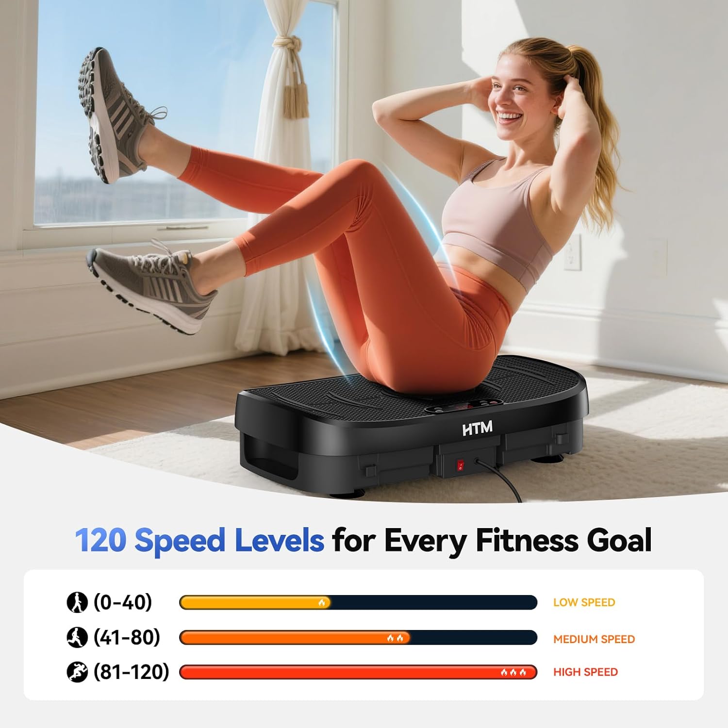 Vibration Plate Fat Burning Fi - Sports Equipment Online ulasan dan harga