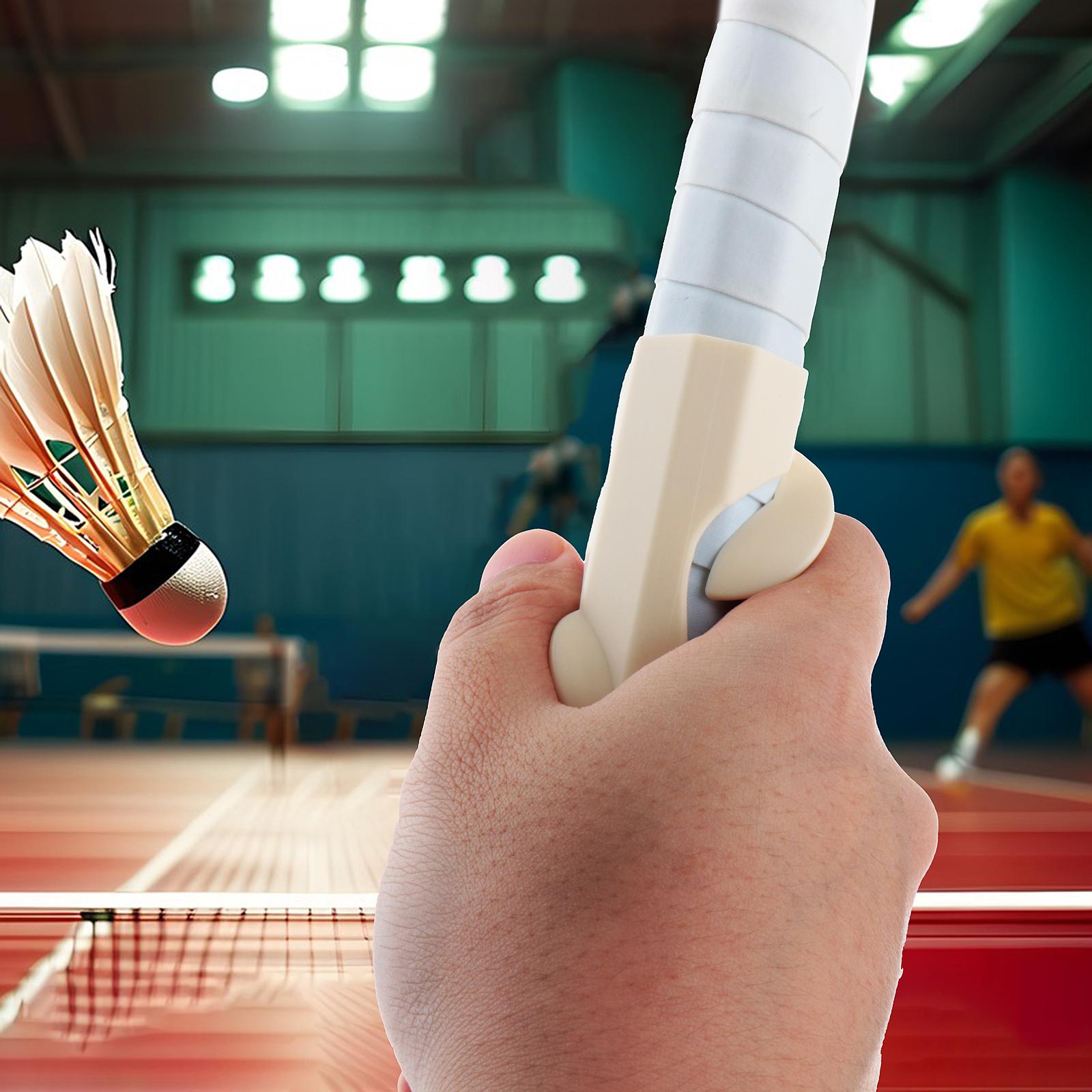 Badminton Grip Aid Posture Cor - Sports Equipment For Badminton ulasan dan harga