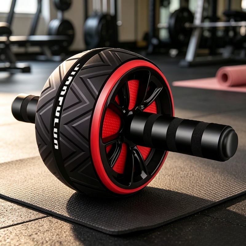 Non-Slip Ab Roller Wheel, Dura - Sports Equipment Online ulasan dan harga
