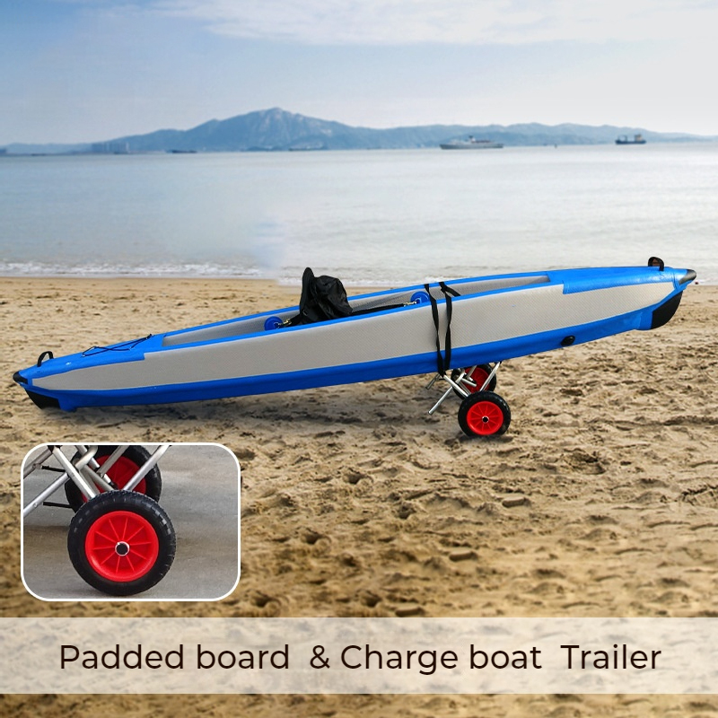 Portable Folding Kayak Trolley - Sports Equipment Cart ulasan dan harga