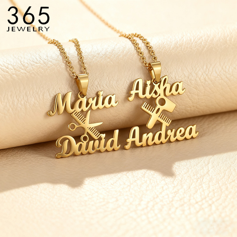 Custom Name Necklace Barber Sh - Sports Equipment Dryer ulasan dan harga