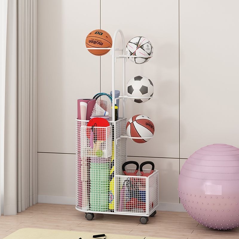 Household sports storage rack, - Sports Equipment For Badminton ulasan dan harga