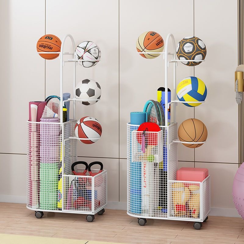 Household sports storage rack, - Sports Equipment For Badminton ulasan dan harga