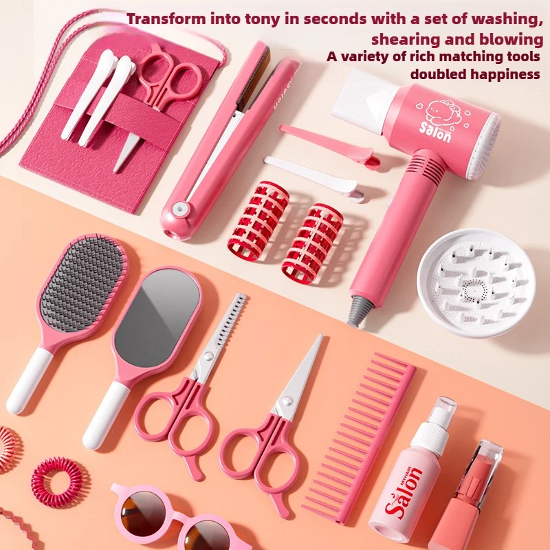 Girls Beauty Salon Set Kids Ha - Sports Equipment Dryer ulasan dan harga