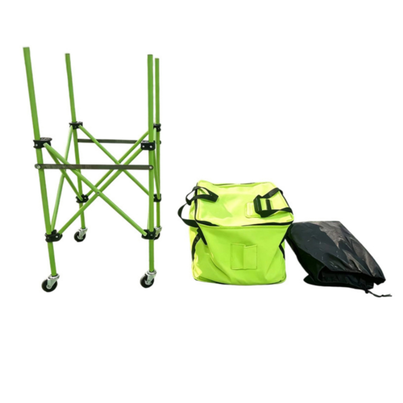 Folding Ball Cart Portable Bal - Sports Equipment Cart ulasan dan harga